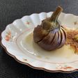 ヘタ紫なすのレンジで蒸しなす