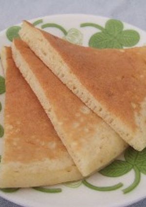 プチプチ好きのイーストパンケーキ-レシピのメイン写真