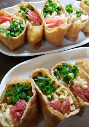 いなりうどん-レシピのメイン写真