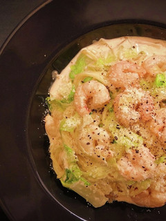 プロ直伝!エビマヨレタスパスタ-レシピのメイン写真