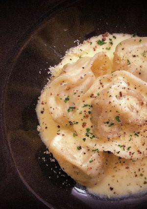 プロ直伝！バターチーズのクリーミー水餃子-レシピのメイン写真