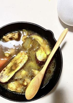 簡単！鶏モモ肉のスープカレー♪-レシピのメイン写真