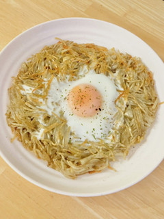 じゃがいもの目玉焼きガレット-レシピのメイン写真