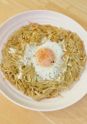 じゃがいもの目玉焼きガレット-レシピのメイン写真
