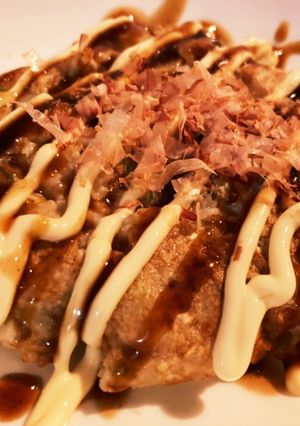 オートミールでふわとろお好み焼き-レシピのメイン写真