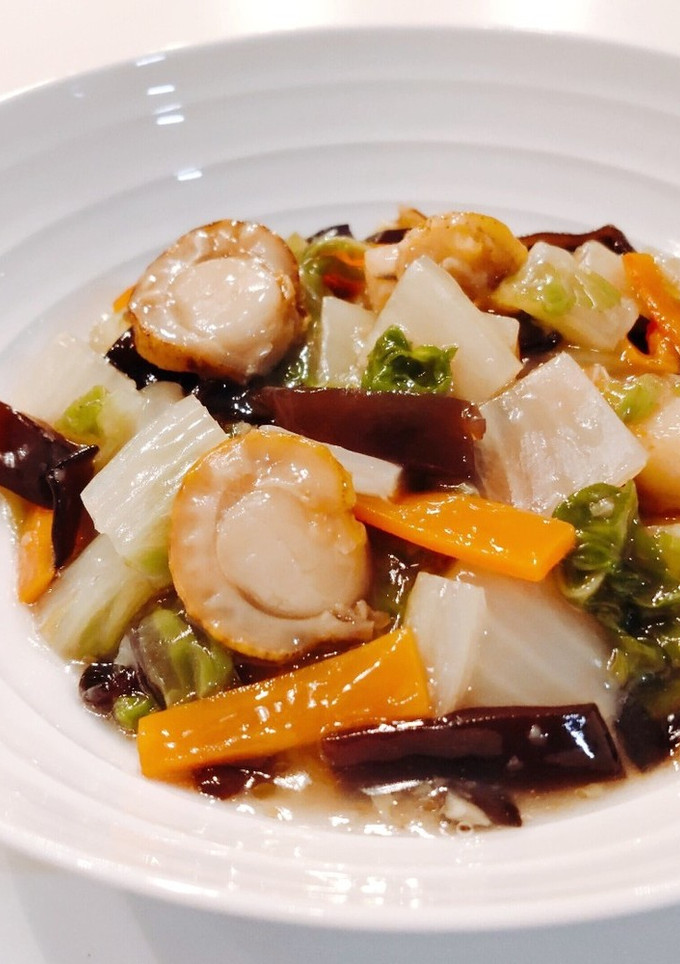 ホタテと白菜の旨煮 QC-レシピのメイン写真