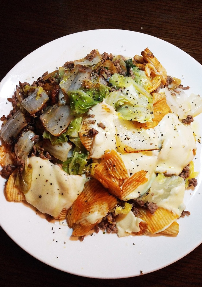 簡単☆挽き肉と白菜のイタリアン蒸し焼き-レシピのメイン写真