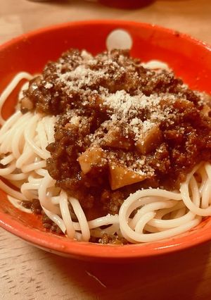 赤ワイン消費　時短ミートソース-レシピのメイン写真