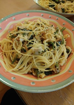 アサリの佃煮でパスタ-レシピのメイン写真