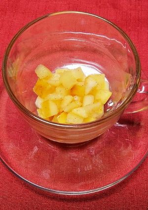 飲み物に入れるアップルシナモン-レシピのメイン写真