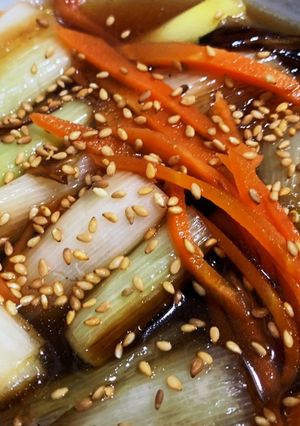 白ネギ(東京ネギ)の甘酢ナムル風-レシピのメイン写真