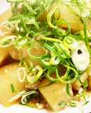 湯煎で簡単♪カブと鷄ミンチの煮物☆
