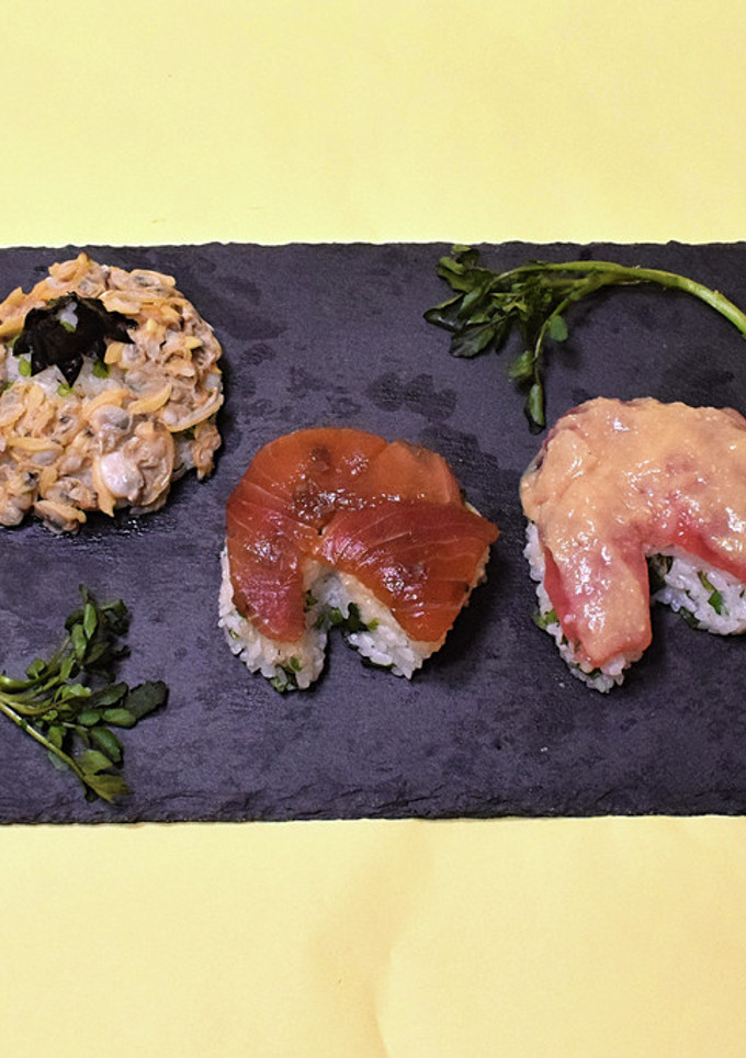 山梨県型　マグロ寿司　2種-レシピのメイン写真