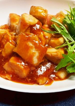 湯煎で簡単ブレイン☆鶏むね肉ミートソース-レシピのメイン写真