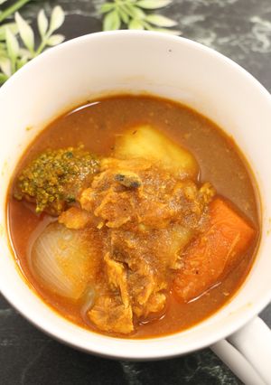 簡単！サバスープカレーぷち-レシピのメイン写真