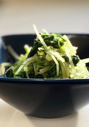 水菜のピーナッツ和え-レシピのメイン写真