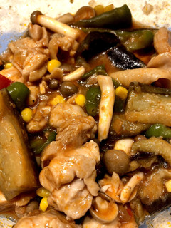 レンジで超簡単♪なすと鶏肉のトマト煮-レシピのメイン写真