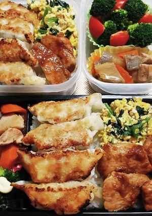 高校生息子＆旦那弁当（11/18）-レシピのメイン写真