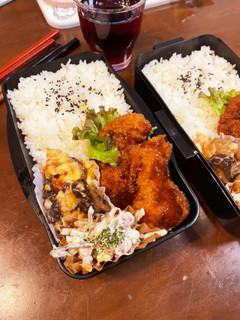 チキンカツと茄子照り焼きのお弁当-レシピのメイン写真