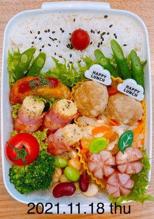 男子高校生お弁当★105-レシピのメイン写真