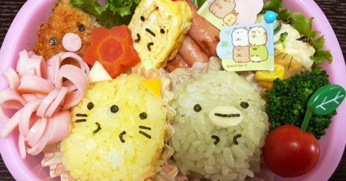 すみっコぐらし お弁当 キャラ弁 by ゆーひmama 【クックパッド