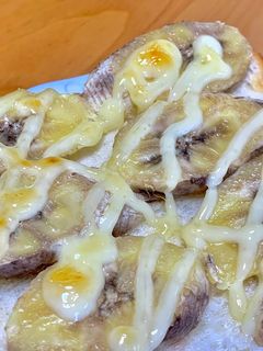 【テキトー】バナナマヨパン-レシピのメイン写真