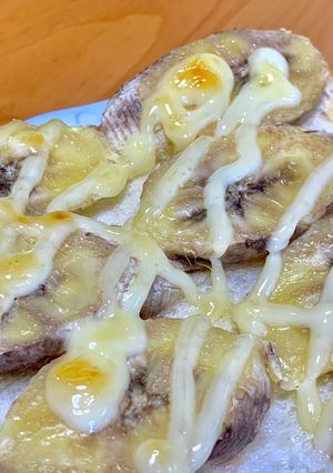 【テキトー】バナナマヨパン-レシピのメイン写真