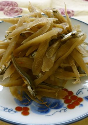 ごぼうの炒り煮-レシピのメイン写真