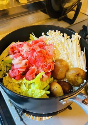 すき焼き風鍋！-レシピのメイン写真