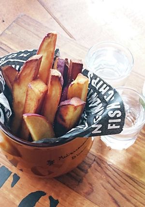 おうち居酒屋★さつま芋のスティックフライ-レシピのメイン写真