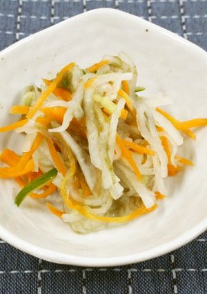 とろろ昆布入りなます-レシピのメイン写真