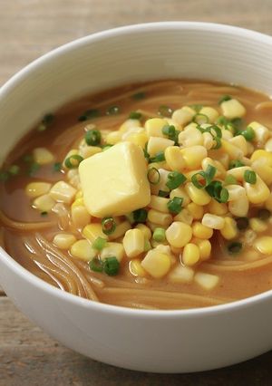 コーンバターのみそラーメン-レシピのメイン写真