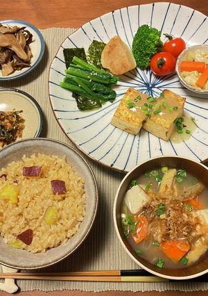 栄養満点献立★豆腐ステーキ★春ver-レシピのメイン写真