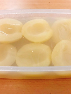 桃缶寒天-レシピのメイン写真