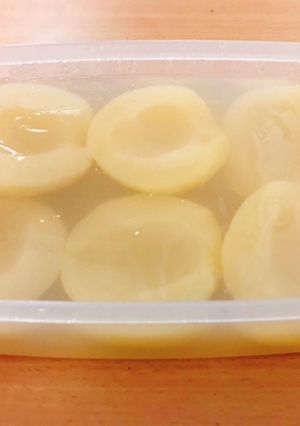 桃缶寒天-レシピのメイン写真