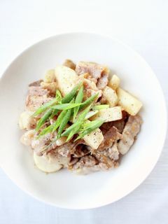 栄養満点【豚と長芋のスタミナ炒め】-レシピのメイン写真