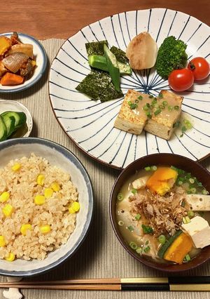栄養満点献立★豆腐ステーキ★夏ver-レシピのメイン写真