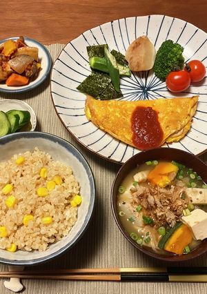 栄養満点献立★オムレツピカタ風★夏ver-レシピのメイン写真