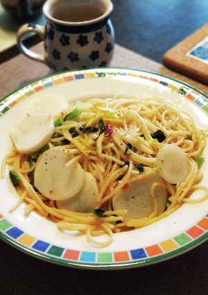 カブの和風ペペロンチーノ 柚風味-レシピのメイン写真