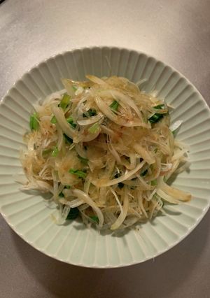オニスラ小松菜ぽん酢-レシピのメイン写真
