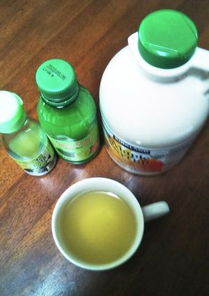 メープルシロップの飲み物(ライムすだち）-レシピのメイン写真