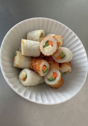 おやつにアテに野菜いりチーチク-レシピのメイン写真