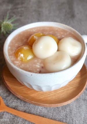 もち麦あまざけお汁粉-レシピのメイン写真