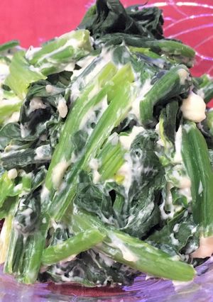 つまみに最高！ほうれん草の酒粕チーズ-レシピのメイン写真