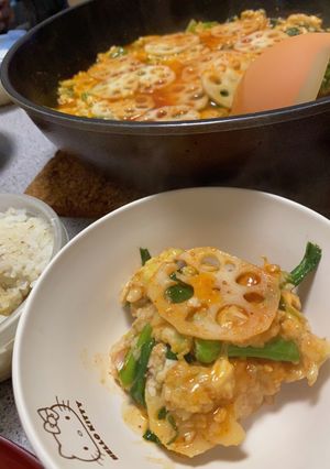 スパイシーレンコンのミルフィーユ煮-レシピのメイン写真