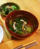 玉ねぎとしめじの簡単お吸い物