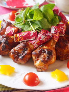 鶏手羽元で簡単贅沢にローストチキン-レシピのメイン写真