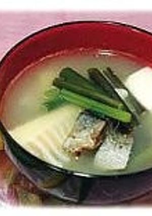 山菜の味噌汁-レシピのメイン写真