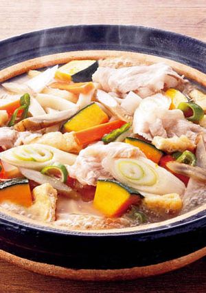 なんきんのほうとう風鍋-レシピのメイン写真