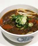 残りカレーで【白だし香るカレーうどん】